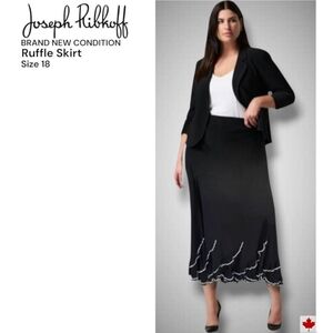 Joseph Ribkoff Ruffled Skirt BRAND NEW CONDITION
